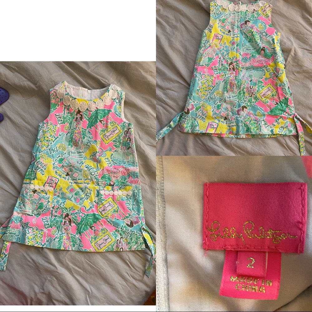 Lilly Pulitzer shift size 2t